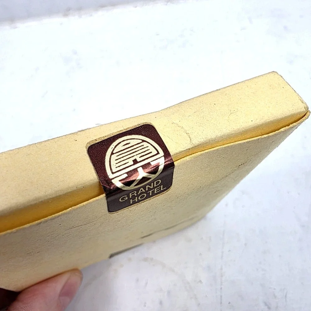 Vtg The Grand Hotel Taipei Taiwan Shower Cap Resort Hotel Amenity SEALED NOS